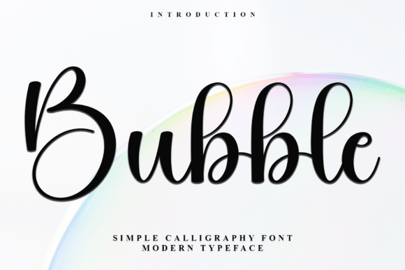 Discover the Whimsical World of Bubble Font and Butterfly Typography