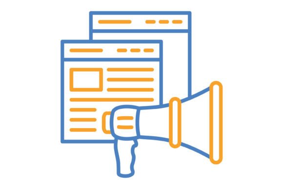 Evaluating the Promote Blue Orange Line Icon Set for Modern Design Workflows