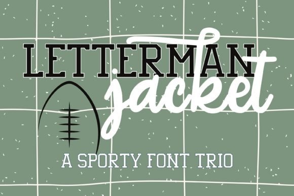 Letterman Jacket Font: Unleashing Energy and Movement in Your Design Projects