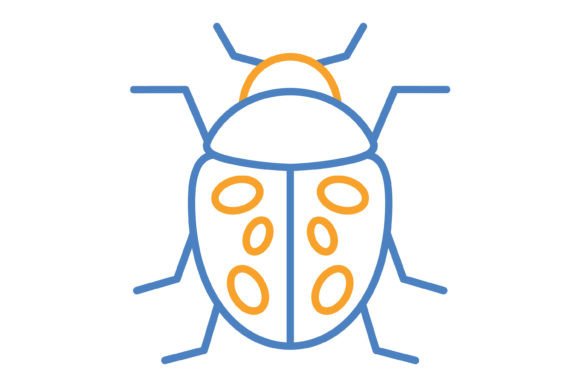 Streamlining Your Workflow with the Ladybug Blue Orange Line Icon Set