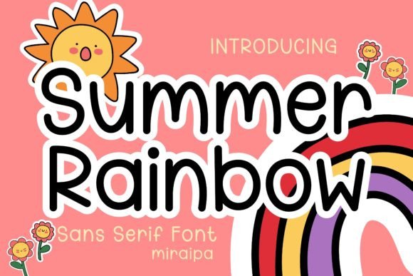 Summer Rainbow Font: A Practical Look at This Handwritten Sans Serif